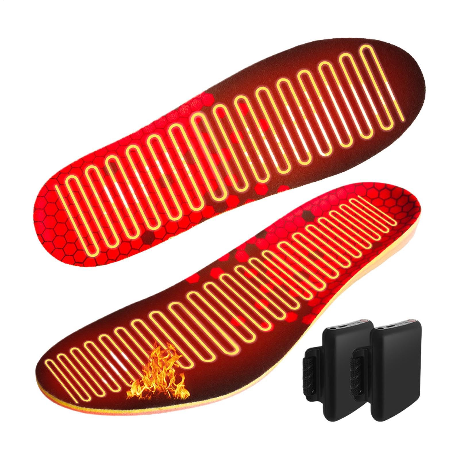 Semelles Chauffantes, Répartition Uniforme De La Chaleur, 1 Ensemble, Chauffe-pieds Rechargeables, Coussinets Chauffants De Camping, Chaleur Longue Durée, Idéales Pour Le Ski, Le Camping Ou La Randonn