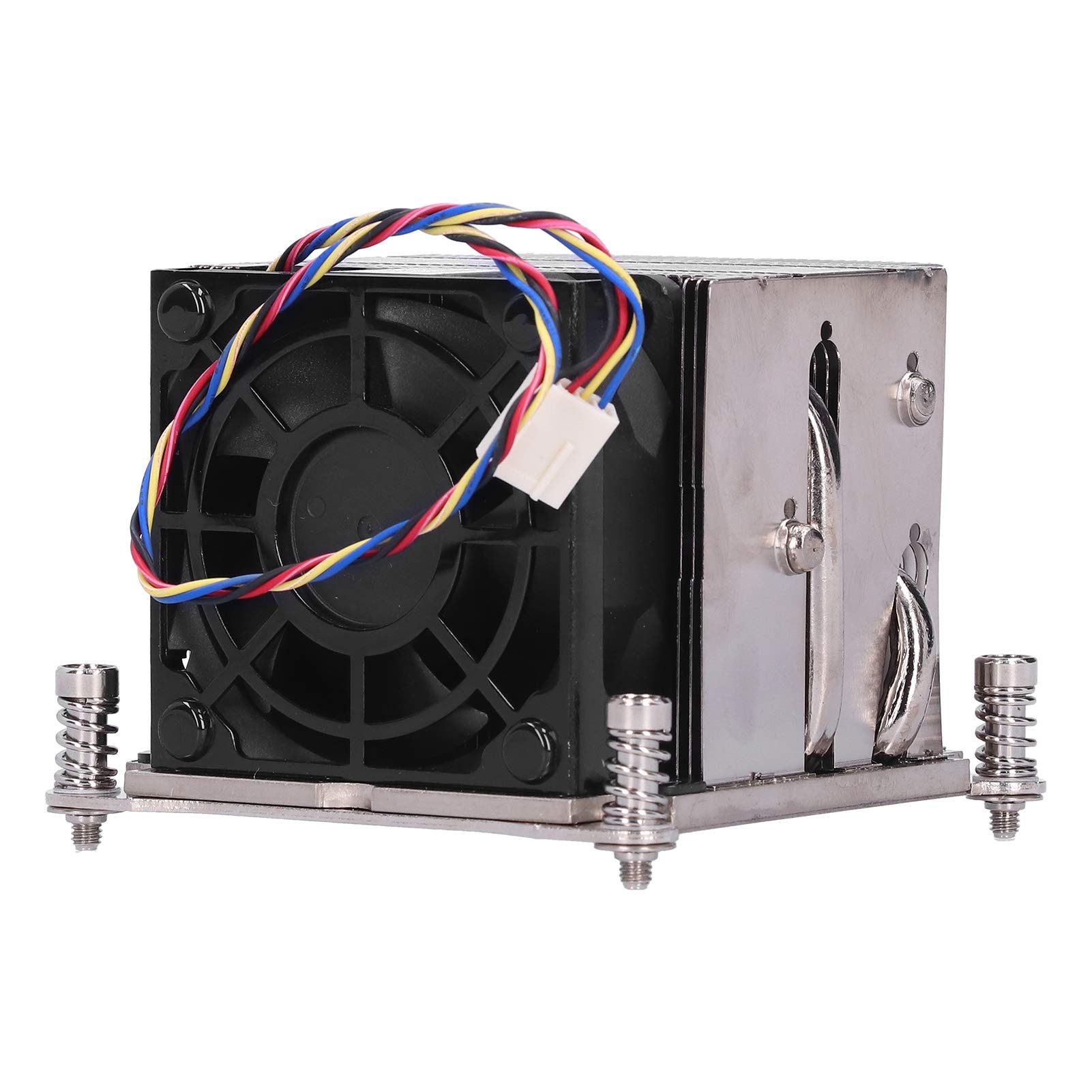 Rengue Disipador de Calor Activo para CPU, Ventilador de Refrigeración para Servidor 8400 RPM, 65 Mm, para E5-2600 Series Socket LGA2011 Square Narrow ILM 2U