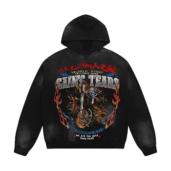 Amazon.com: Chainsaw Man Saint Tears Vintage Wash Hoodies