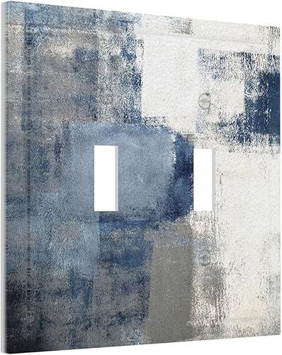 Miniatura 28 de Placa Decorativa de Pared Beige Boho de Mediados de Siglo Sol Abstracto 1-Gang Retro Años 70 Arte Geométrico Moderno con Arco Eléctrico Interruptor