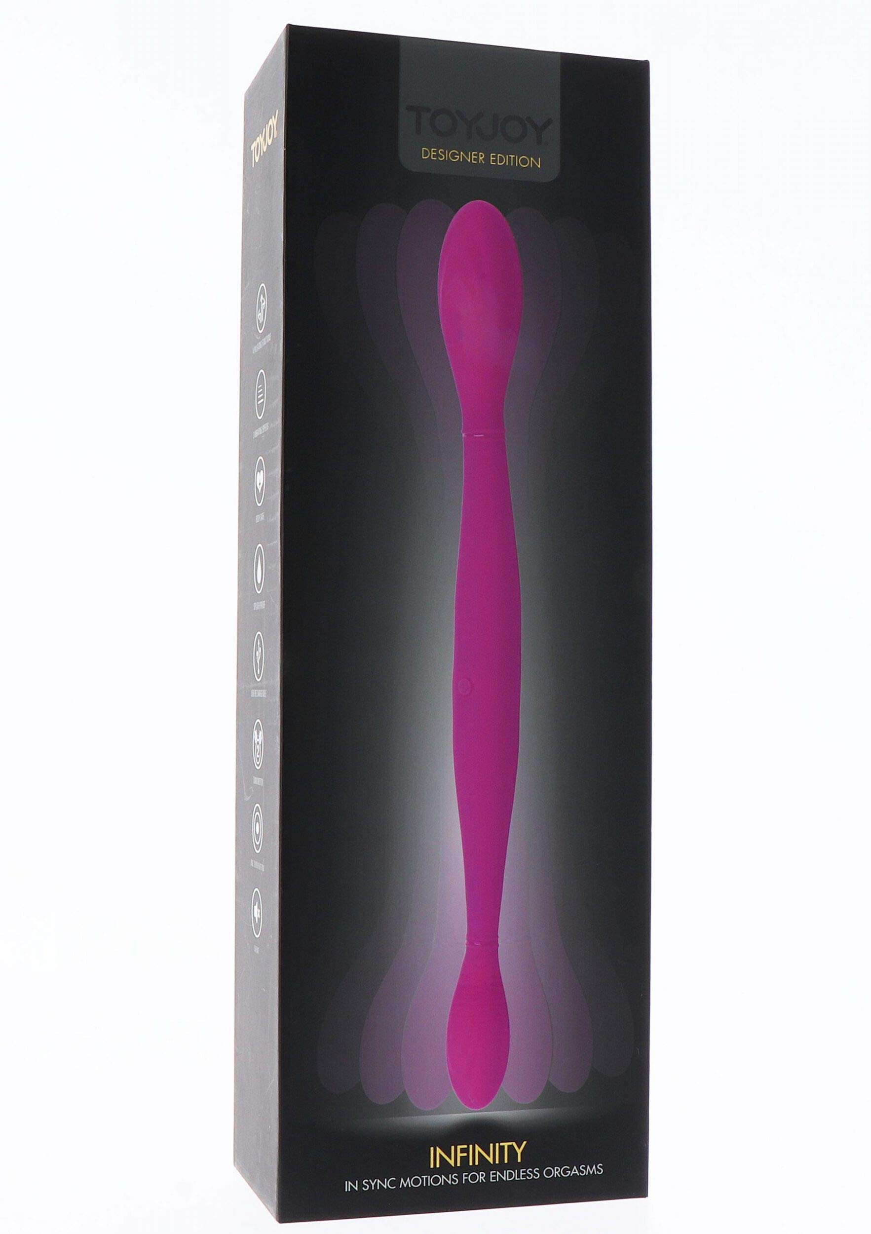 Toyjoy Infinity Double Dildo, Rosa, Taglia St - 100 Gr