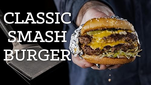 Miniatura 6 de Certified Angus Beef The Smash - Espátula de hamburguesa Big Smash de acero inoxidable resistente para accesorios de plancha, utensilios de cocina y