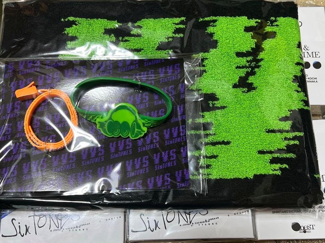 SixTONES VVS ラバーバンド マフラータオルセット U SixTONES VVS
