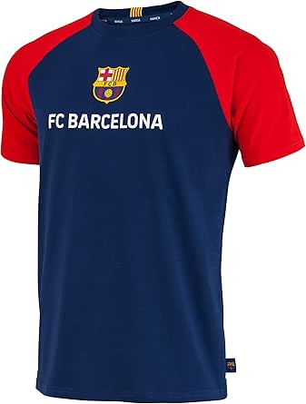 T-shirt Manches Longues FC Barcelone – Adidas – Gris – Taille XL – Homme (Neuf)