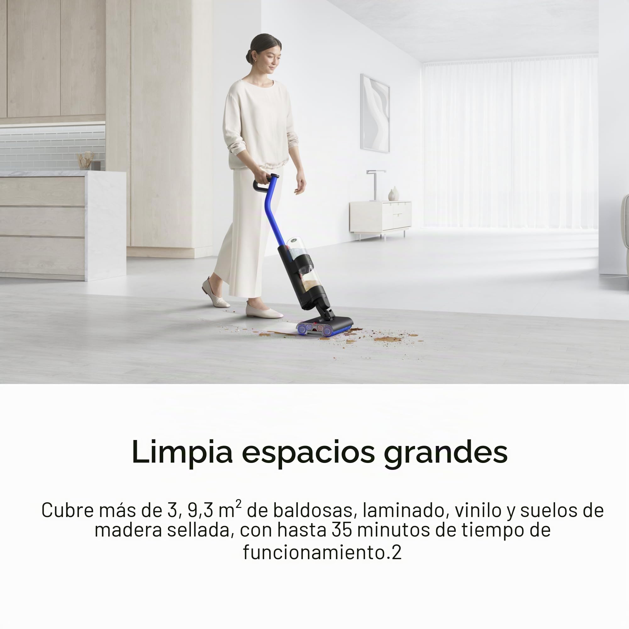 Dyson Aspiradora húmeda WashG1 (Negro Mate/Ultra Azul)