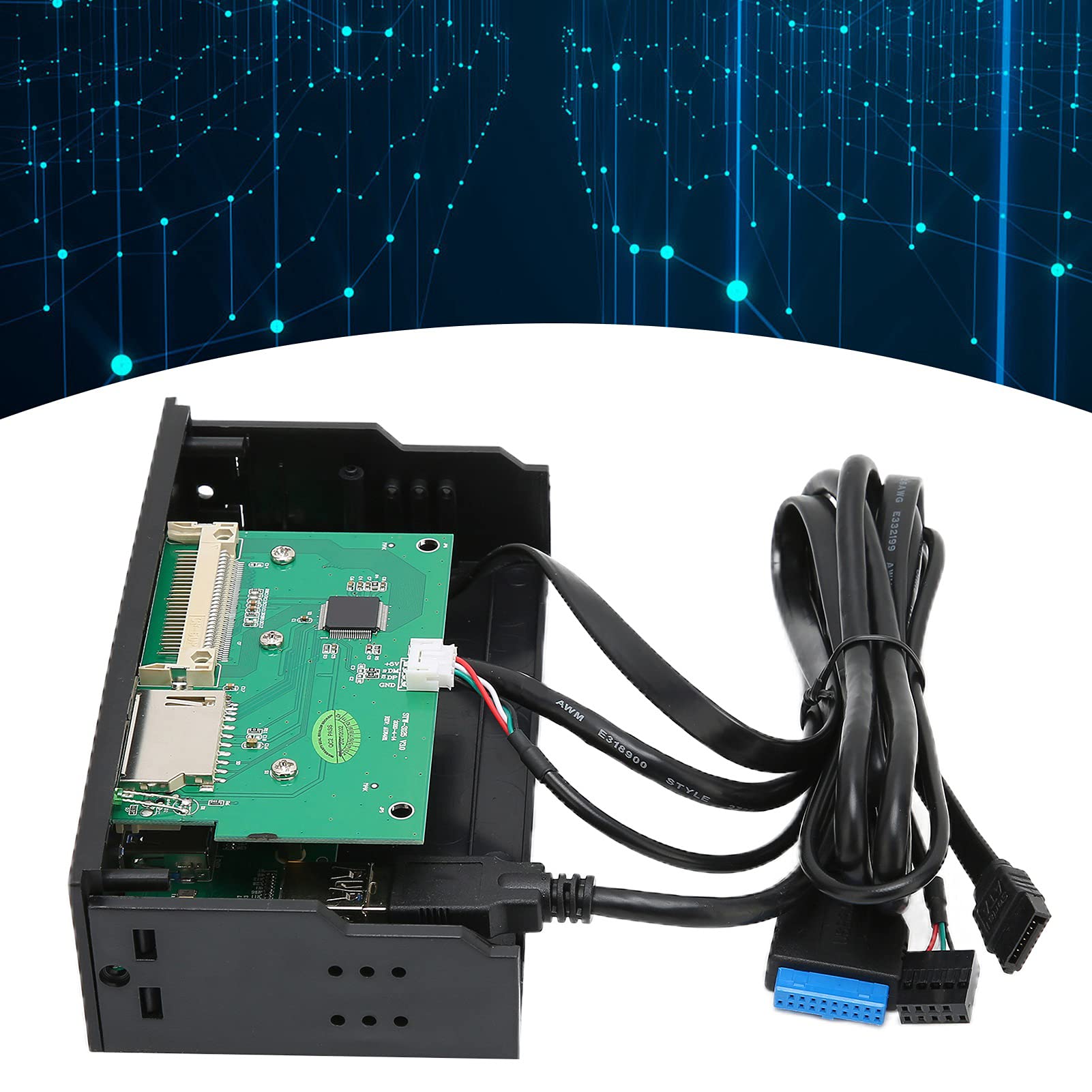 Docking Station da 5,25 Pollici Dock di Espansione di Buona compatibilità per un Trasferimento Rapido dei Dati con Interfacce USB 3.0 e di Tipo C