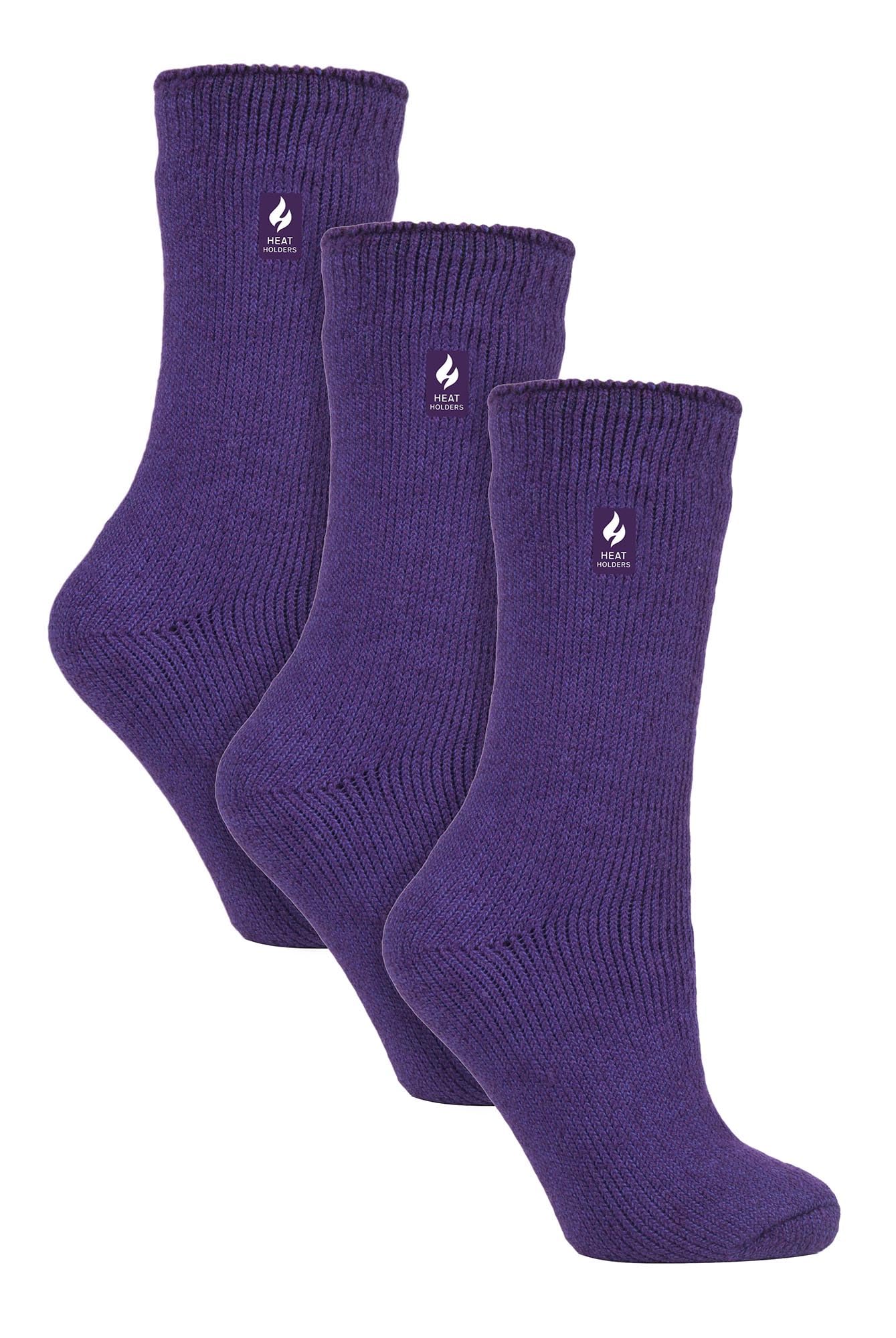 3 Pairs Ladies Thick Winter Thermal Socks -