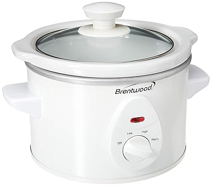 BRENTWOOD SC-115W 1.5 Quart Slow Cooker