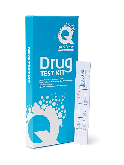 Quickscreen Cocaine Drug Test Single Panel Urine Test