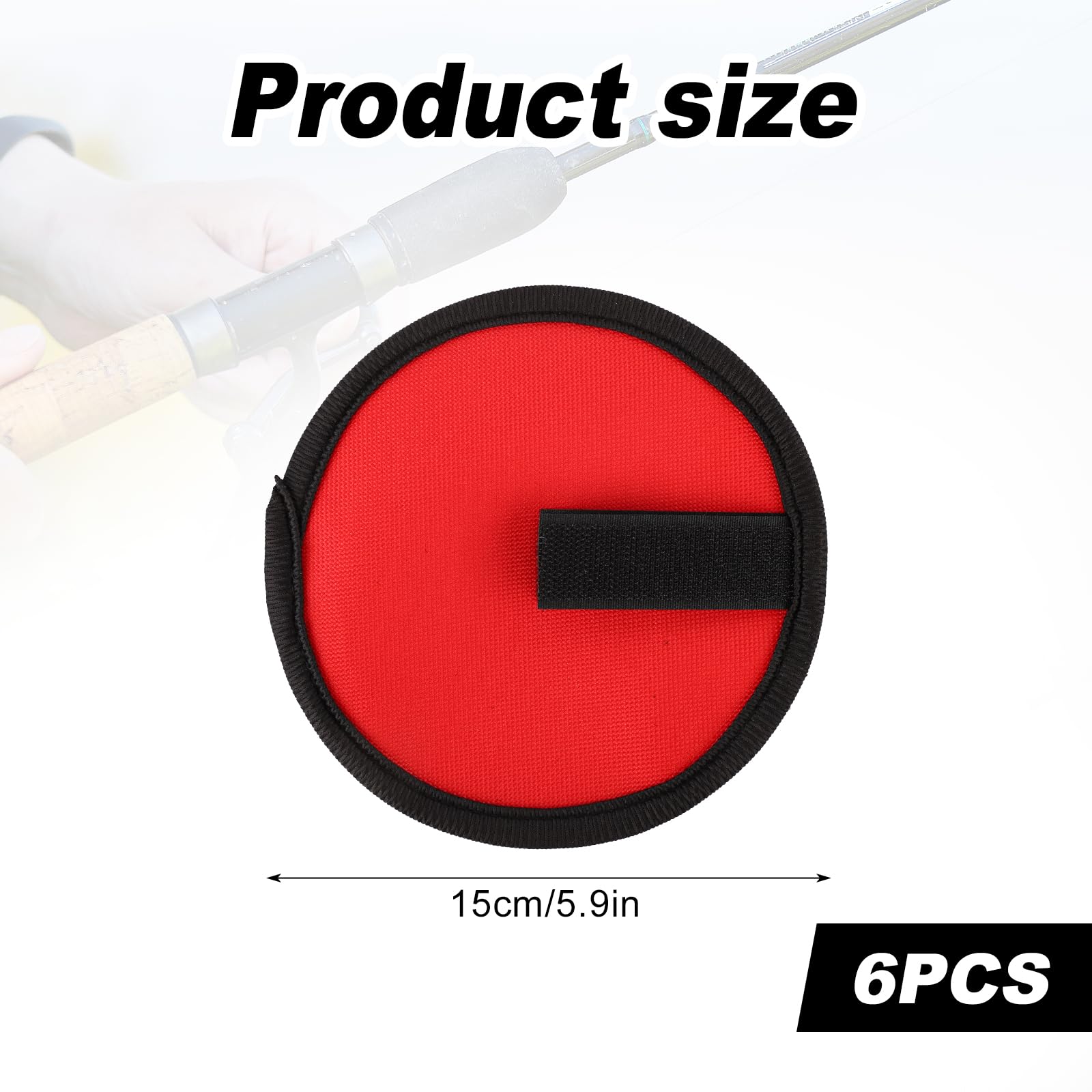 Gosknor 6pz Involucro per Esche, 15 cm Coperture per Esche da Pesca Protezioni per Ami da Pesca Protezione per Esche per Mantenere i Pescatori al Sicuro Durante la Pesca per la Canna da Pesca