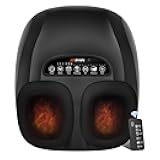 Shiatsu Foot Massager Machine with Heat : Deep Kneading Foot Massager with Vibration & Compression for Plantar Fasciitis & Neuropathy - for Women & Men,Relax for Home Office Use