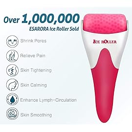 ESARORA Ice Roller for Face & Eye, Puffiness, Migraine, Pain Relief and Minor Injury, Skin Care Products
