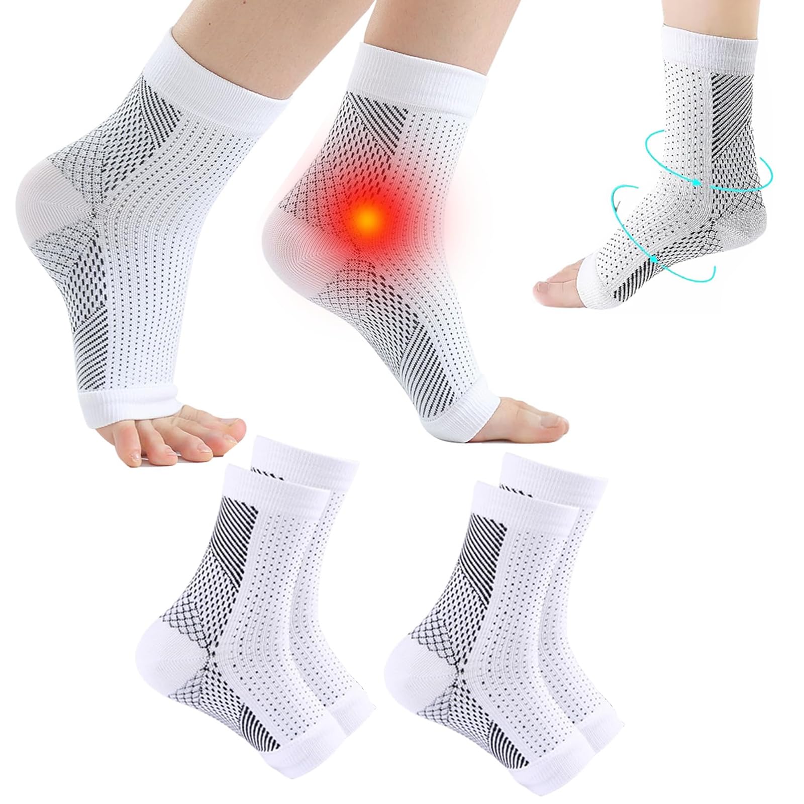 compressie sokken hielspoor