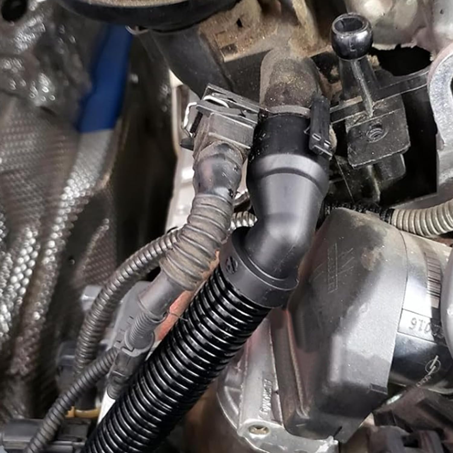 Tubo di aspirazione aria, Tubo di pulizia filtro ABS resistente per BMW Serie 1 2 3 F20 F22 F30, Migliora prestazioni motore, Sostituzione per modelli 2011-2022