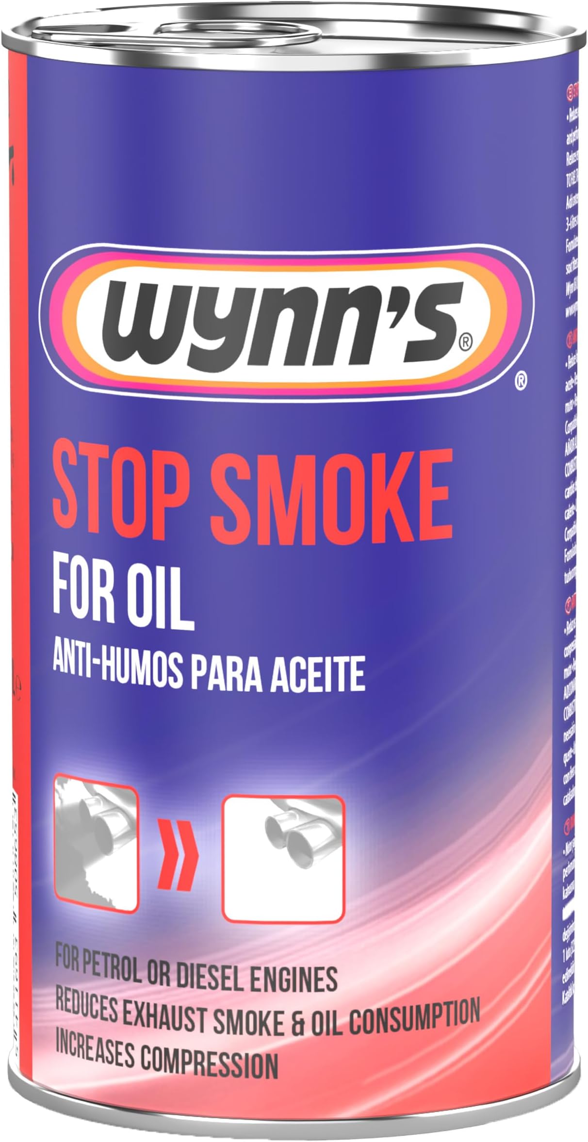 Wynns Stop Smoke Oil -Petrol & Diesel Engine - 325ml