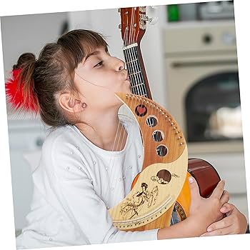 リラハープ 木製 本体と付属品 Amazon | ライアー ハープ 21弦 木製ハープ 竪琴、マホガニー