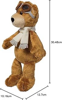 Manhattan Toy Aviator Bear Stuffed Animal Toy