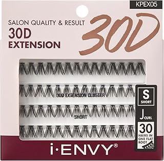 i•ENVY Pestañas individuales en racimo de ext...