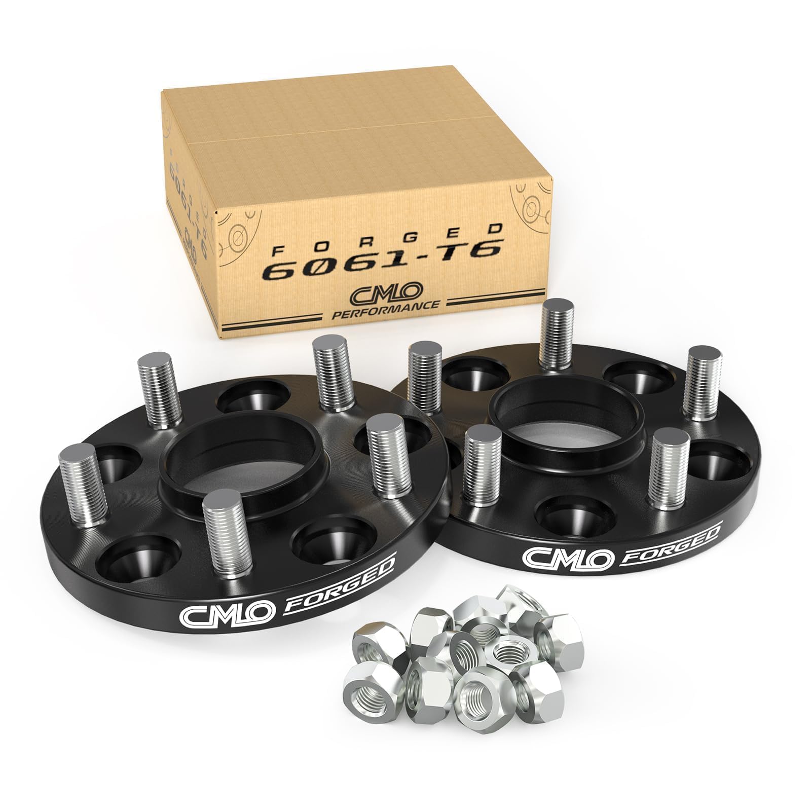 20mm Black Wheel Spacers 5x114.3 for 240SX 350z 370z 300zx GTR