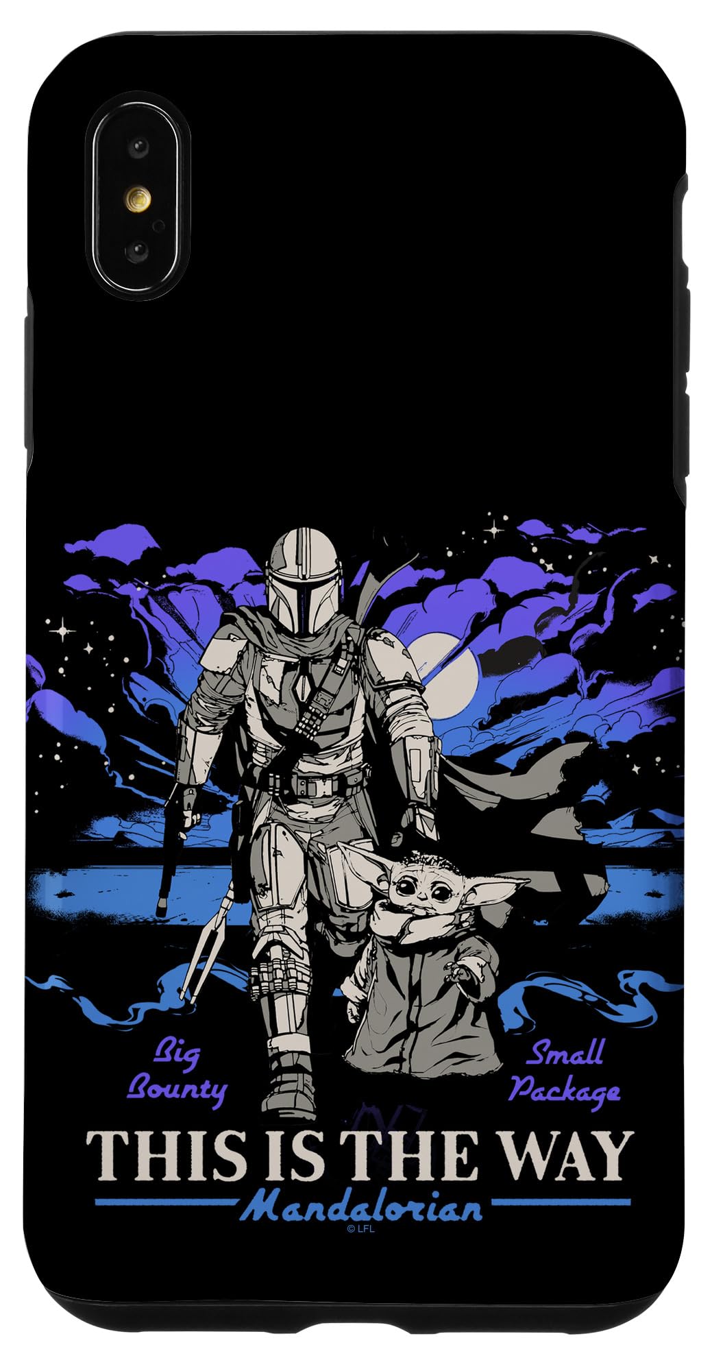 Coque iPhone XS Max The Mandalorian idéale pour vos déplacements - 4