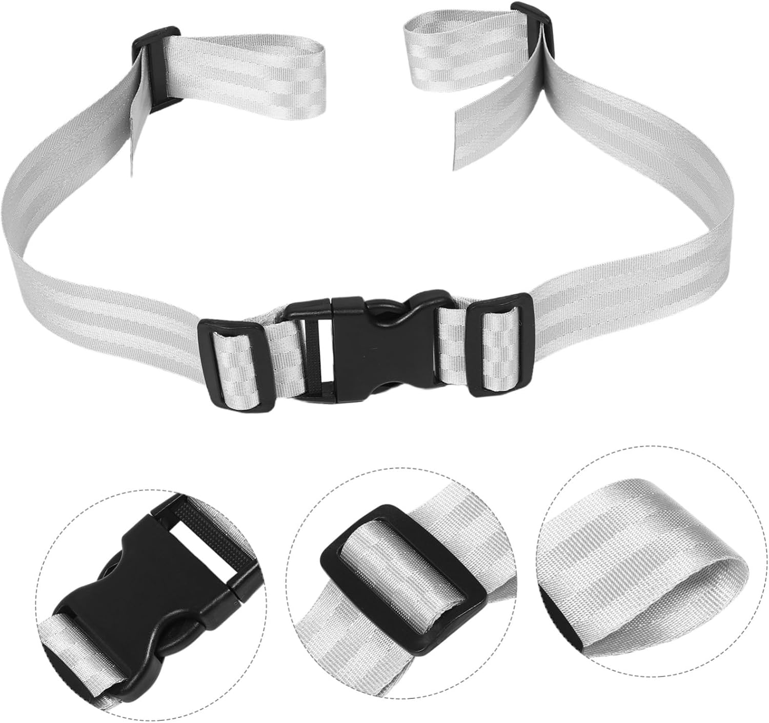 KICHOUSE 3pcs Adjustable Safety Straps for Boy Girl and Boy Girl Fall Belts for Dining and Activities Boy Girl Chair Safety Straps Lightweight and Portable Quick Wide