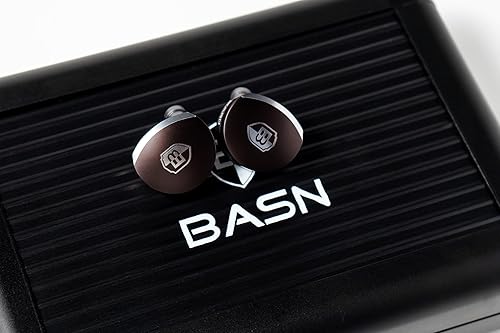 Miniatura 8 de BASN MTPro - Monitores intrauditivos, auriculares planares HiFi IEM de 0.571 in con proceso CNC y cable de cobre de un solo cristal Litz OCC de 4