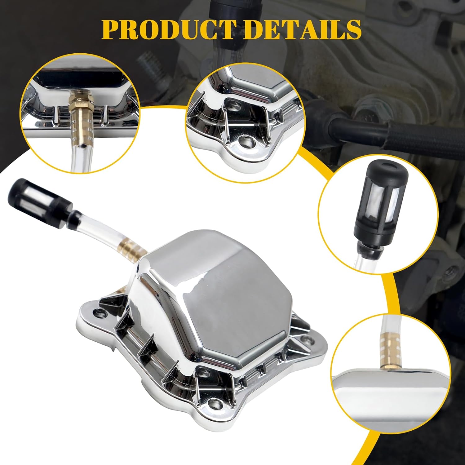 Valve Cover For Predator Non-Hemi 212cc Engine For Coleman BT200X CT200U Go Kart For Honda GX160 GX200 Engine Silver