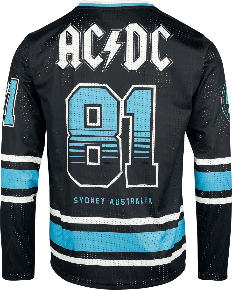 AC/DC Hockey Jersey Homme Multicolore Large