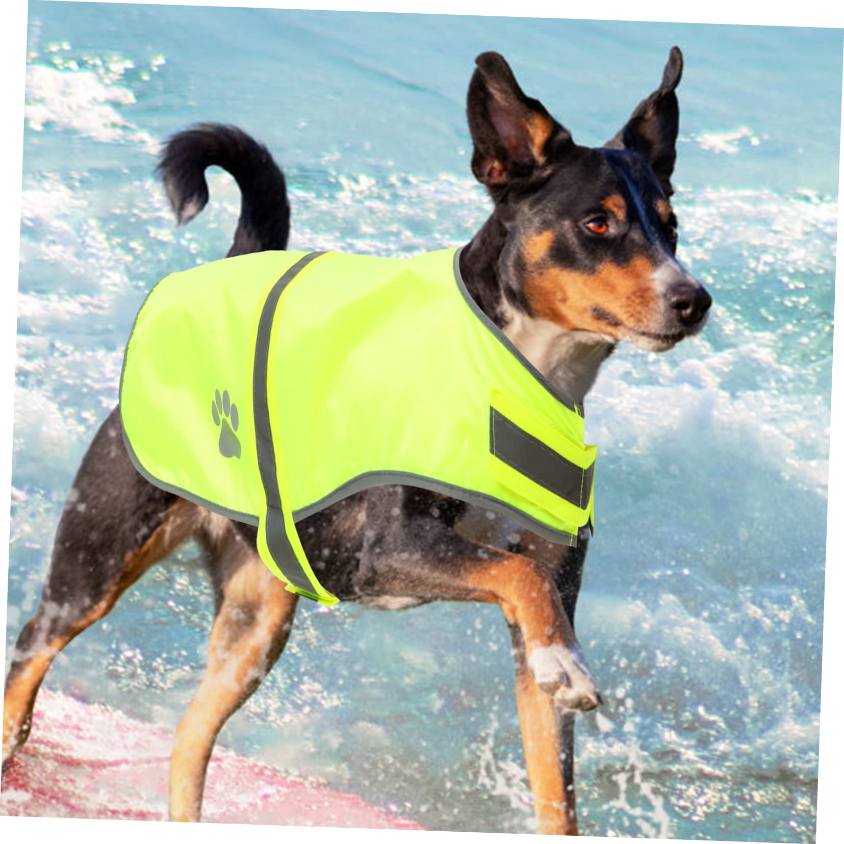 Kisangel 5stücke Reflektierende Hundeweste Aus Wasserabweisendem Oxford Verstellbar Für Optimale Passform Für Outdoor-aktivitäten Und Bei Dunkelheit