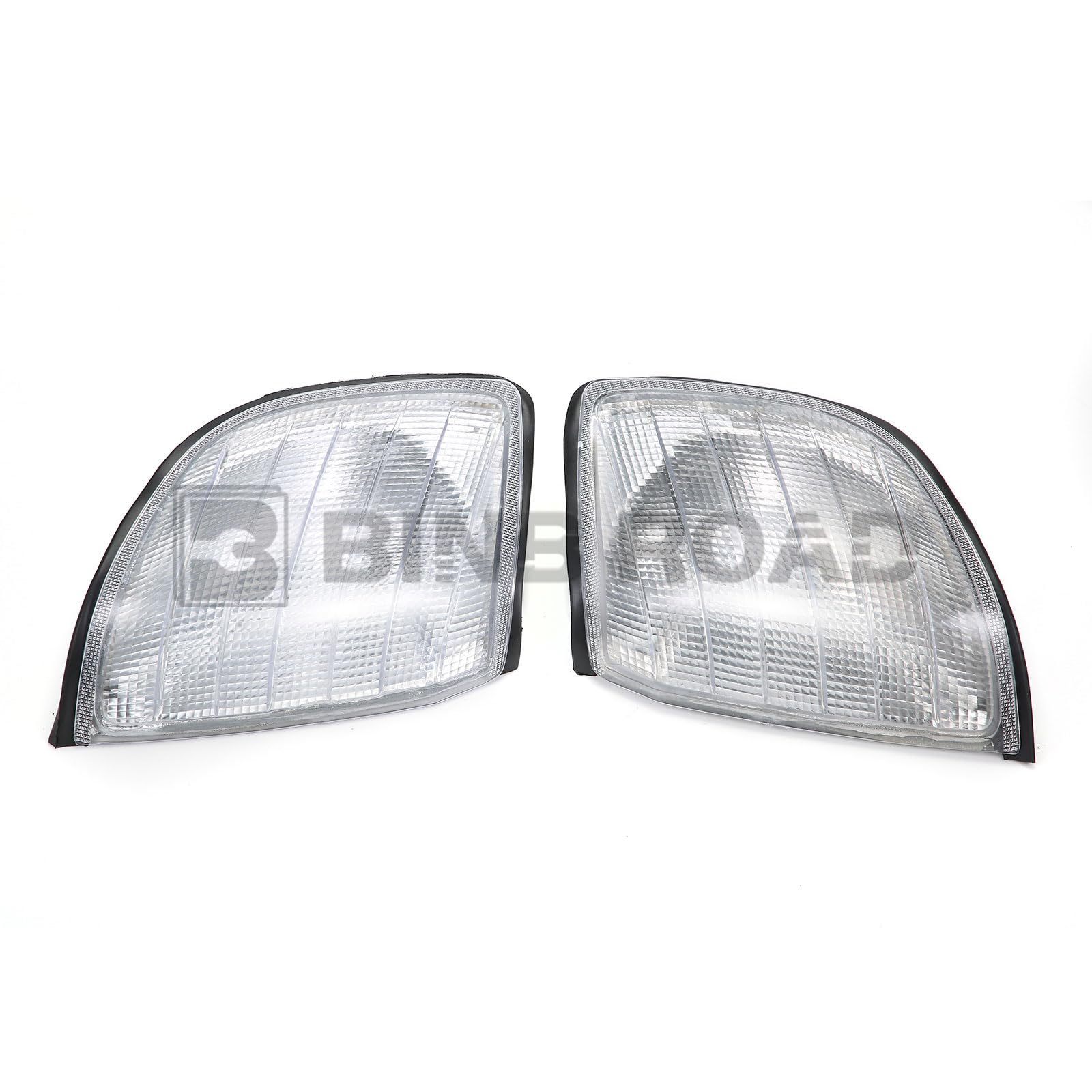 BINB ROAD Front Turn Signal Corner Light 1408260543 + 1408260643 Compatible with Mercedes Benz S320 S420 S500 S600 W140 1992-1999,Left+Right