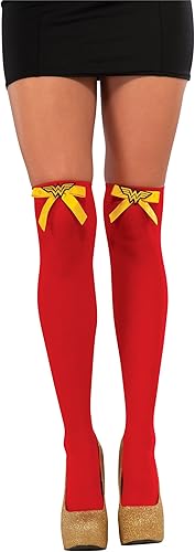 Rubie's Costume Co - Medias de mujer de superhéroes Dc Wonder Woman
