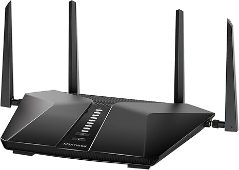 NETGEAR Router WiFi 6 AX5 Nighthawk 5 flussi RAX43 WiFi AX4200 fino a 4 2 Gbps Copertura fino a 150 m NETGEAR Router WiFi 6 AX5 Nighthawk 5 flussi RAX43 WiFi AX4200 fino a 4 2 Gbps Copertura fino a 150 m