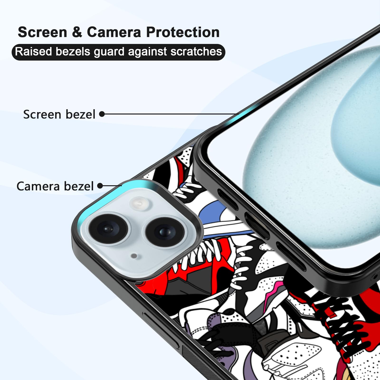 Amazon.com: Axulimin Cool Shoe Phone Case for iPhone 15 Plus