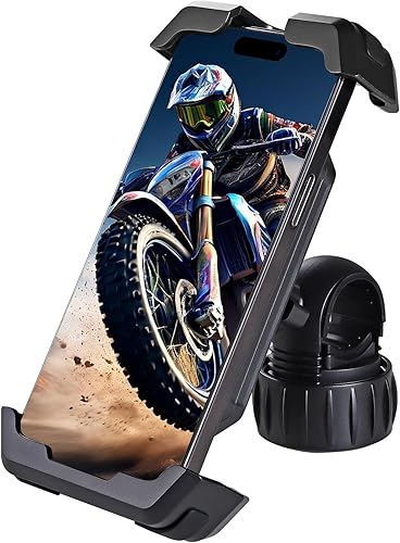 Soporte de teléfono para motocicleta, manillar de bicicleta, soporte de teléfono para manillar de motocicleta, soporte de teléfono para bicicleta