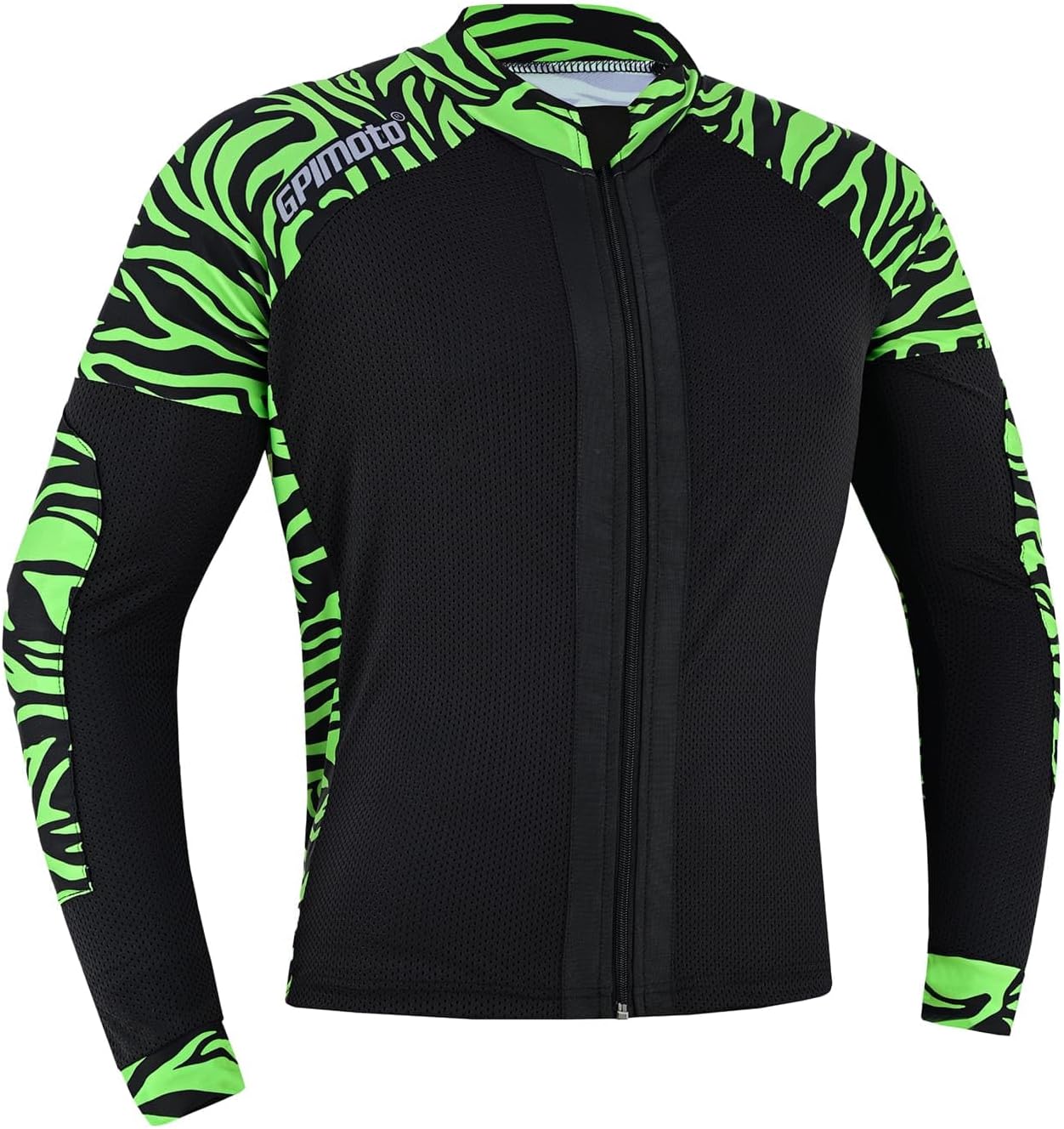 GPI MOTO Mesh Motorcycle Shirt CE Level 2 Armor Summer Riding Gear Durable Lightweight Breathable Street Style