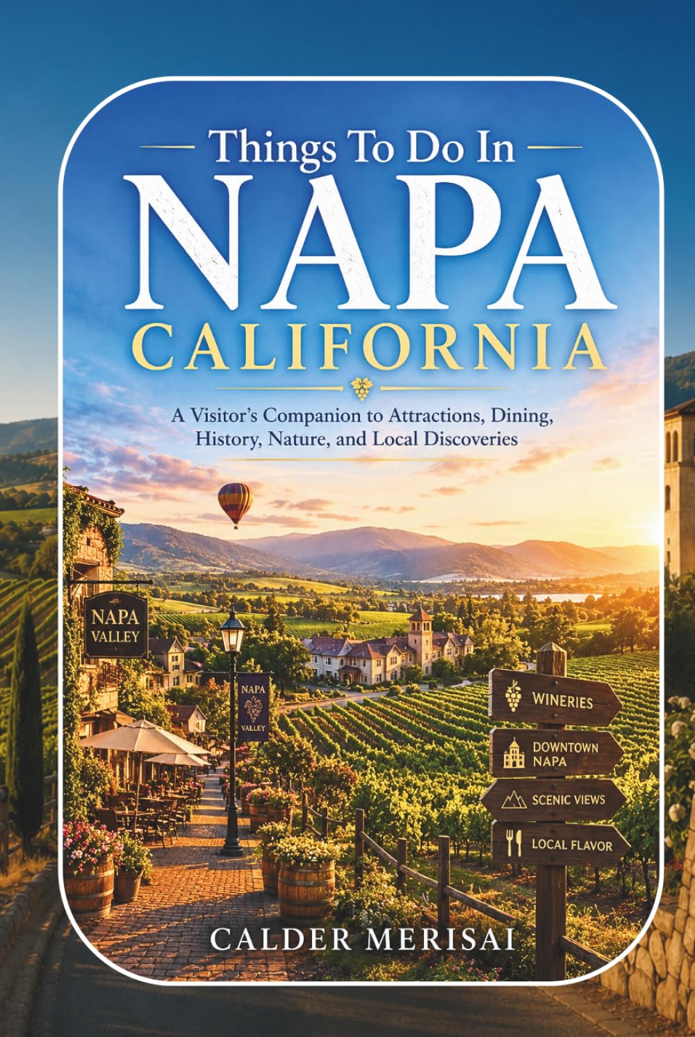 Things To Do In NAPA CALIFORNIA: A Visitor’s Companion to Attractions, Dining, History, Nature, and Local Discoveries
