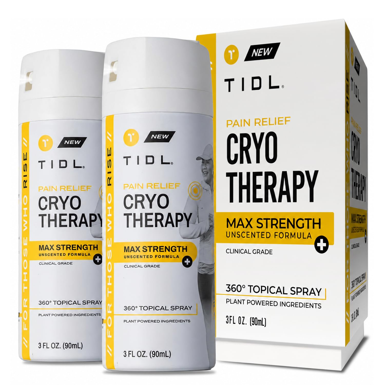 TIDL Cryotherapy Max Strength Pain Relief Numbing Spray, 3 fl oz — Amazon image 8