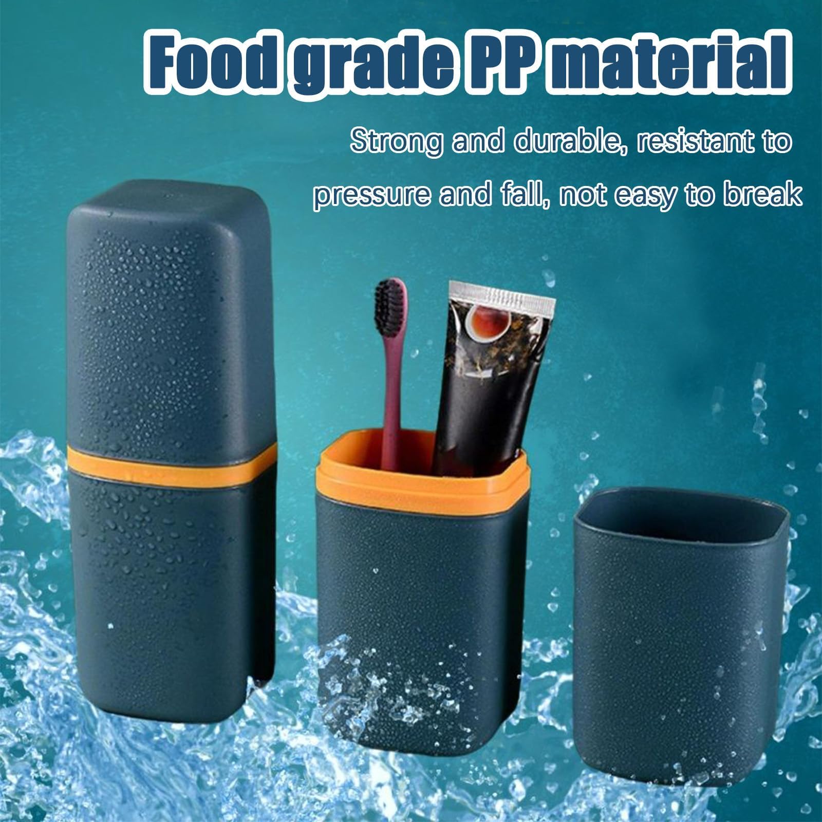 2 PCS Toothbrush Case, Toothbrush Travel Case, Travel Toothbrush Holder - Image 3