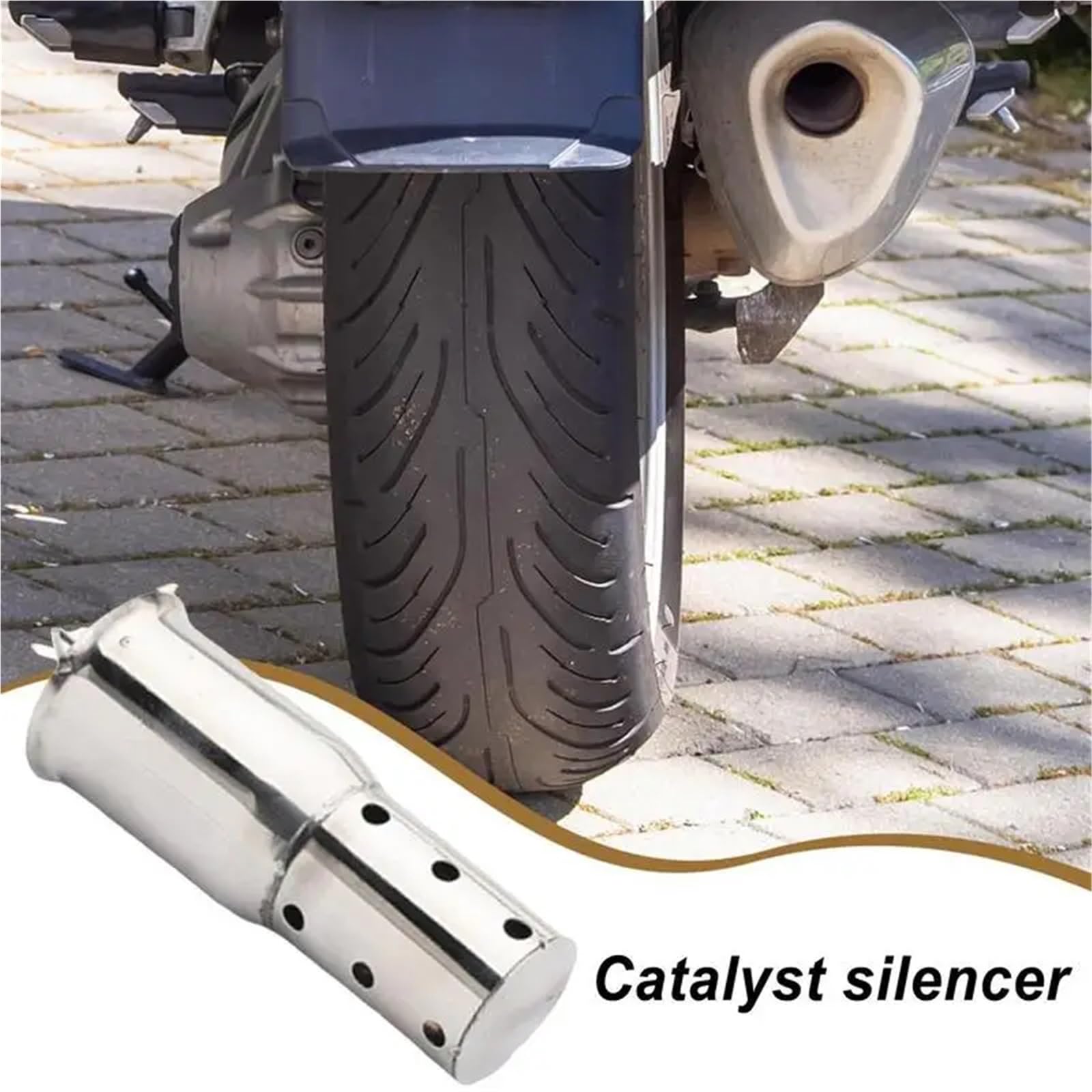 Tłumiki końcowe wydechu motocyklowego Tłumik wydechowy Tłumik rury wydechowej Tłumik wstawkowy Silniki eindpijpenuitlaatdemper