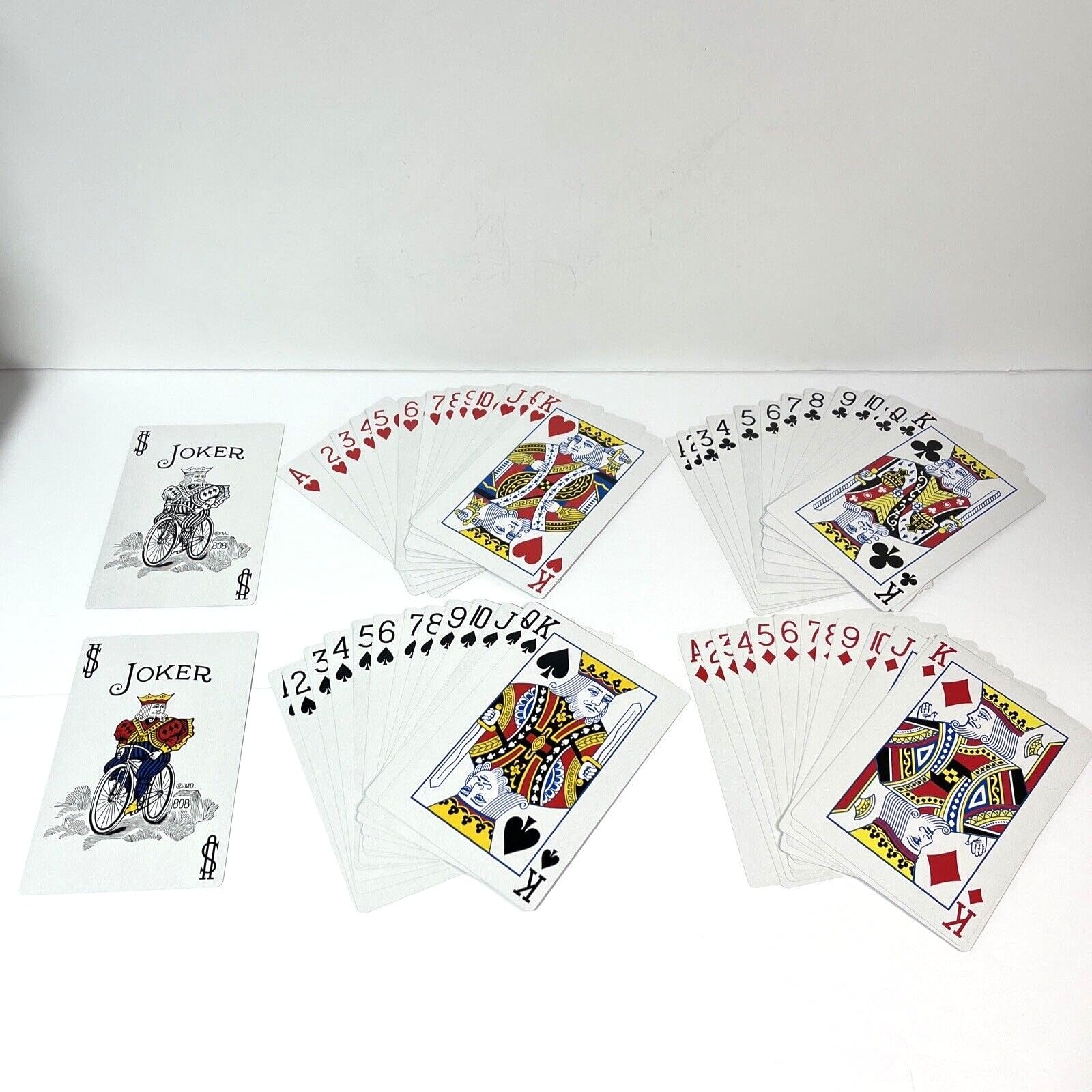 Amazon.com : Bicycle Big Box Playing Cards - Blue : Sports & Outdoors