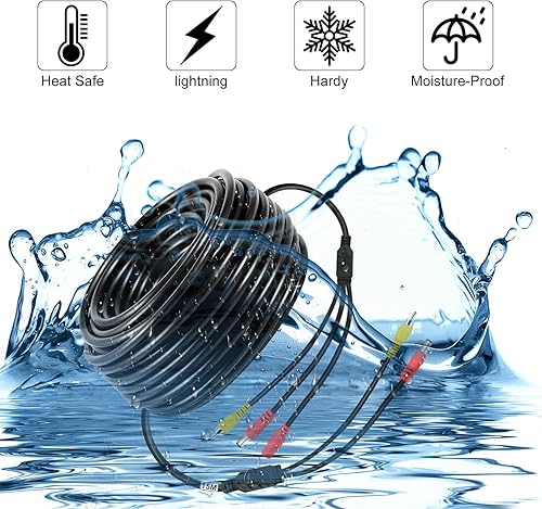 Miniatura 10 de Kit de fuente de alimentación para encendedor de cigarrillos de 12 V24 V para cámara de visión trasera y monitor con cable de extensión de conexión