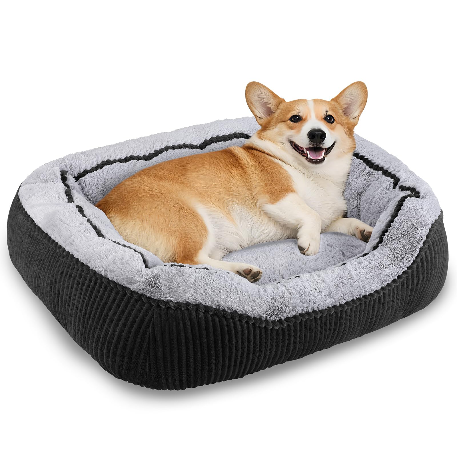 SIWA MARY Dog Beds for Medium Small Dogs, Washable Pet Bed