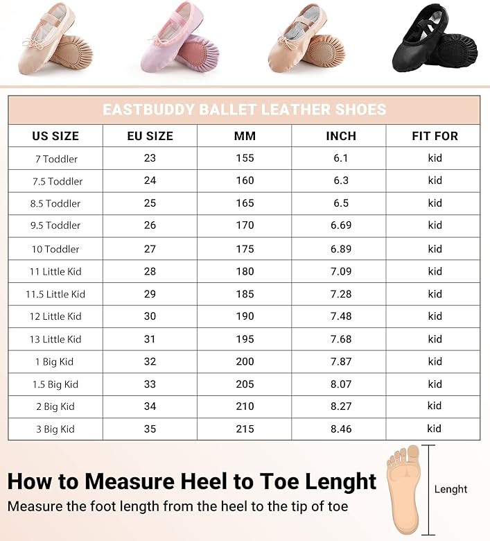 Top 148+ bloch ballet shoes sizing best kenmei.edu.vn