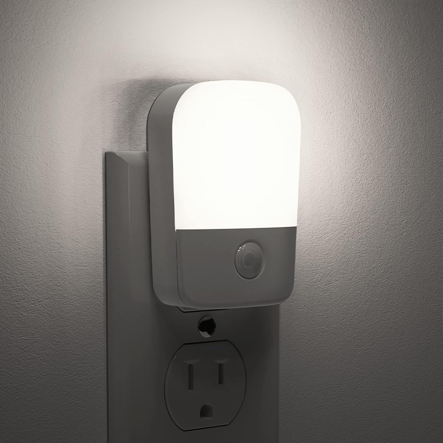 LOHAS LED Night Light Plug in[2 Pack], Nursery Night Lights with Light ...