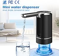 Vista 2 de Dispensador de agua plegable para botella de 5 galones, bomba de agua automática, bomba portátil de agua potable para cocina, hogar, oficina, 1