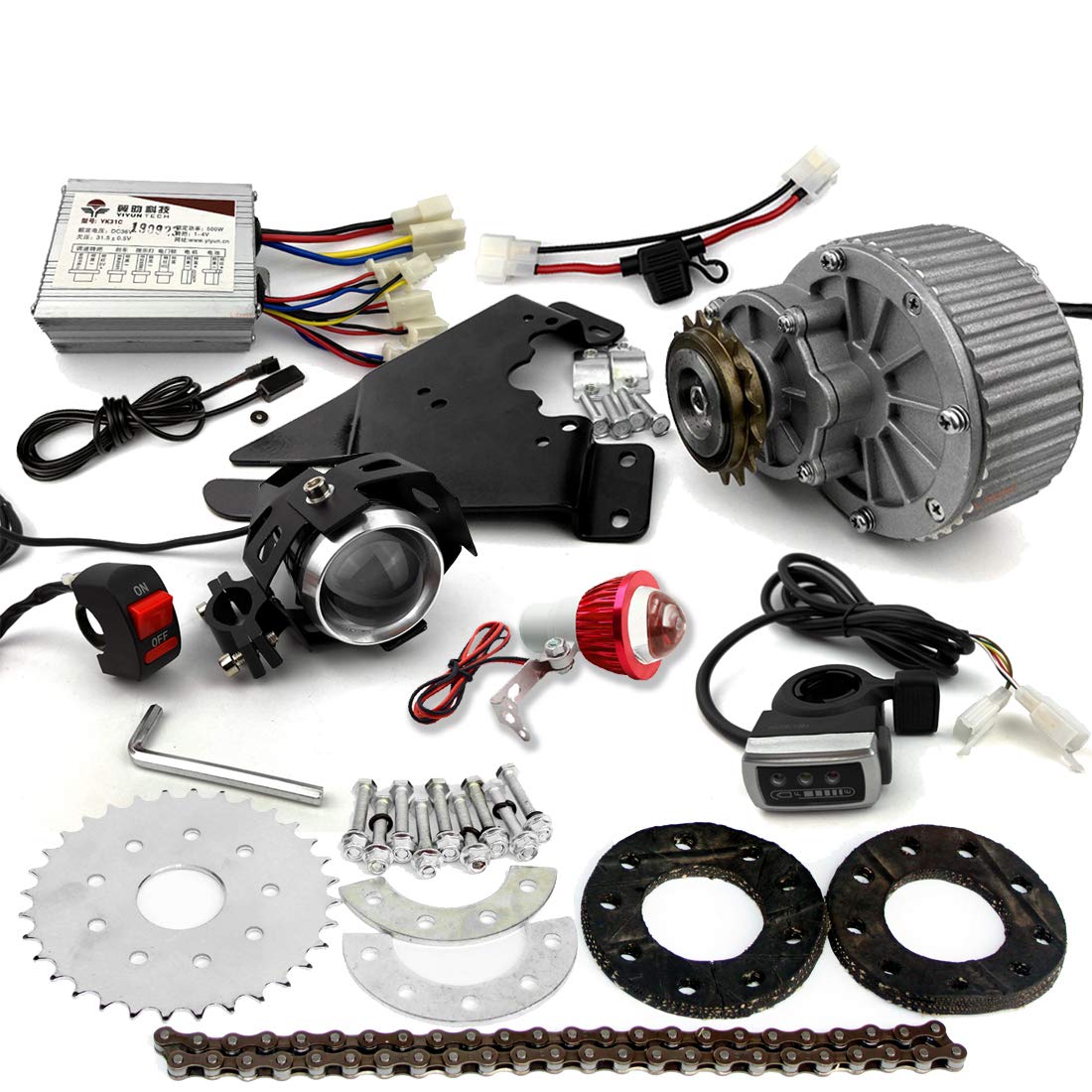 Kit de conversión de bicicleta eléctrica de 36 V48 V, 350 W500 W, kit