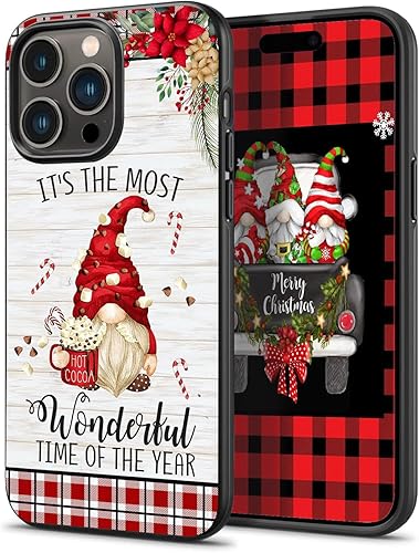 Christmas Most Wonderful Time - Funda para teléfono compatible con iPhone 16 15 14 13 12 11 Pro Max | Galaxy S25 S24 S23 S22 S21 S20 FE|A16 A15 A14