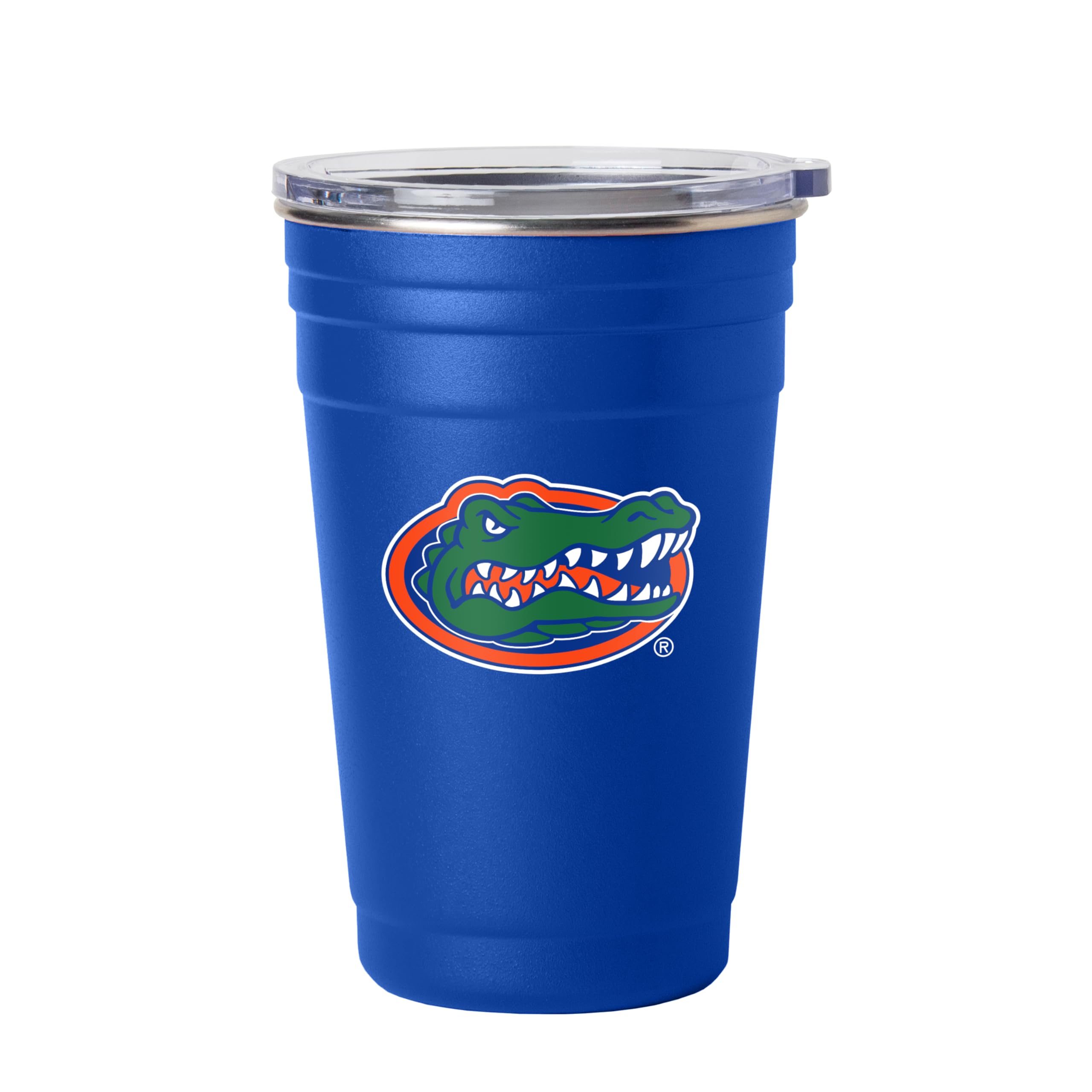 Logo Brands NCAA 22 oz Stainless Steel Tailgate Cup -Double Wall Vacuum-Sealed Durable For Hot &amp; Cold Drinks, Perfect for Gameday &amp; Tailgating