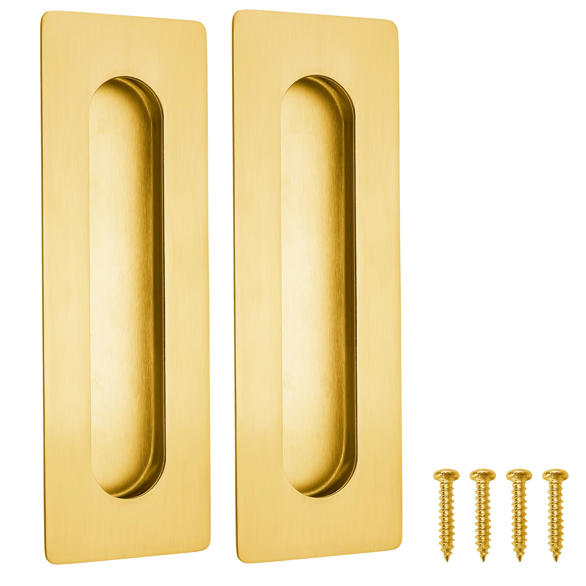 Snapklik.com : Malimali 7 Inch Large Recessed Finger Flush Pulls For