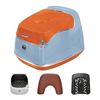 デリバリーボックスリアボックスラゲージボックス大容量166Lバイク用品バイク収納 Amazon | HI-LINE リアボックス バイク デリバリーボックス 166L